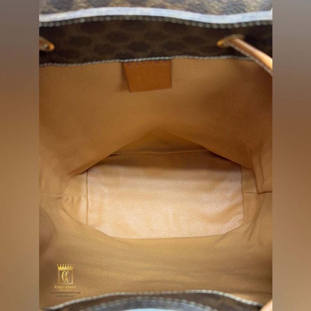 Celine leather backpack - Picture 12 of 16